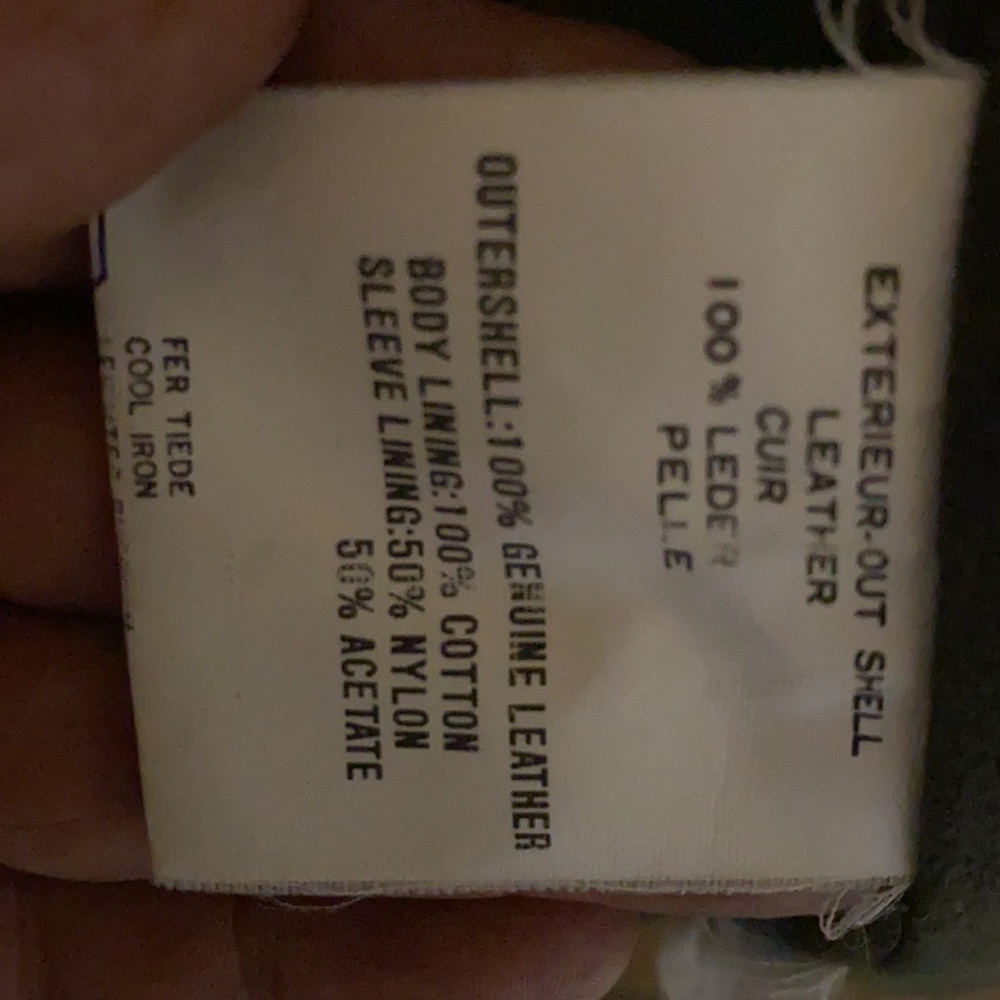 This is a classic M. Julian leather jacket,XL - Picture 4 of 8